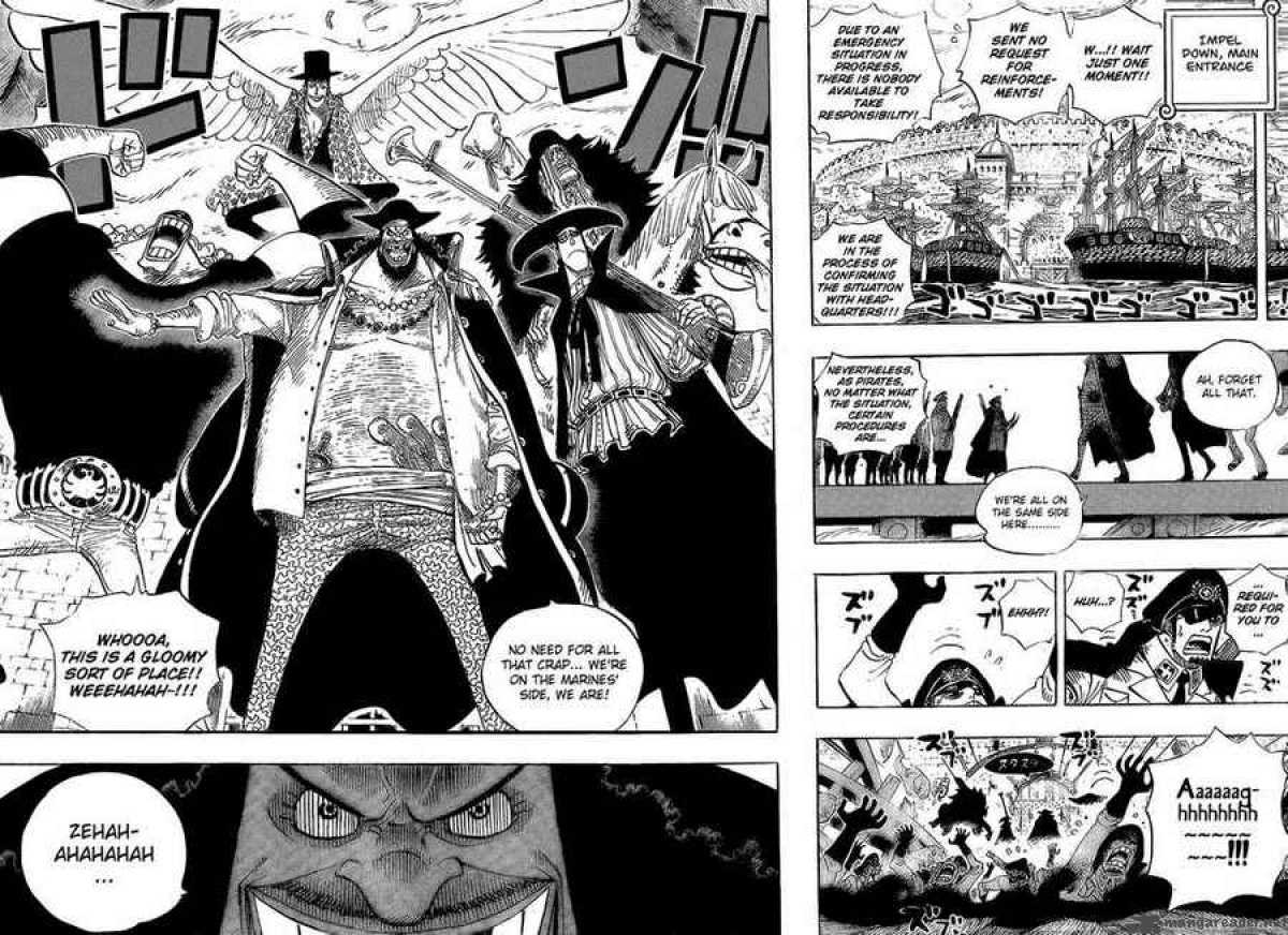 One Piece Chapter 542 - Page 4 in English