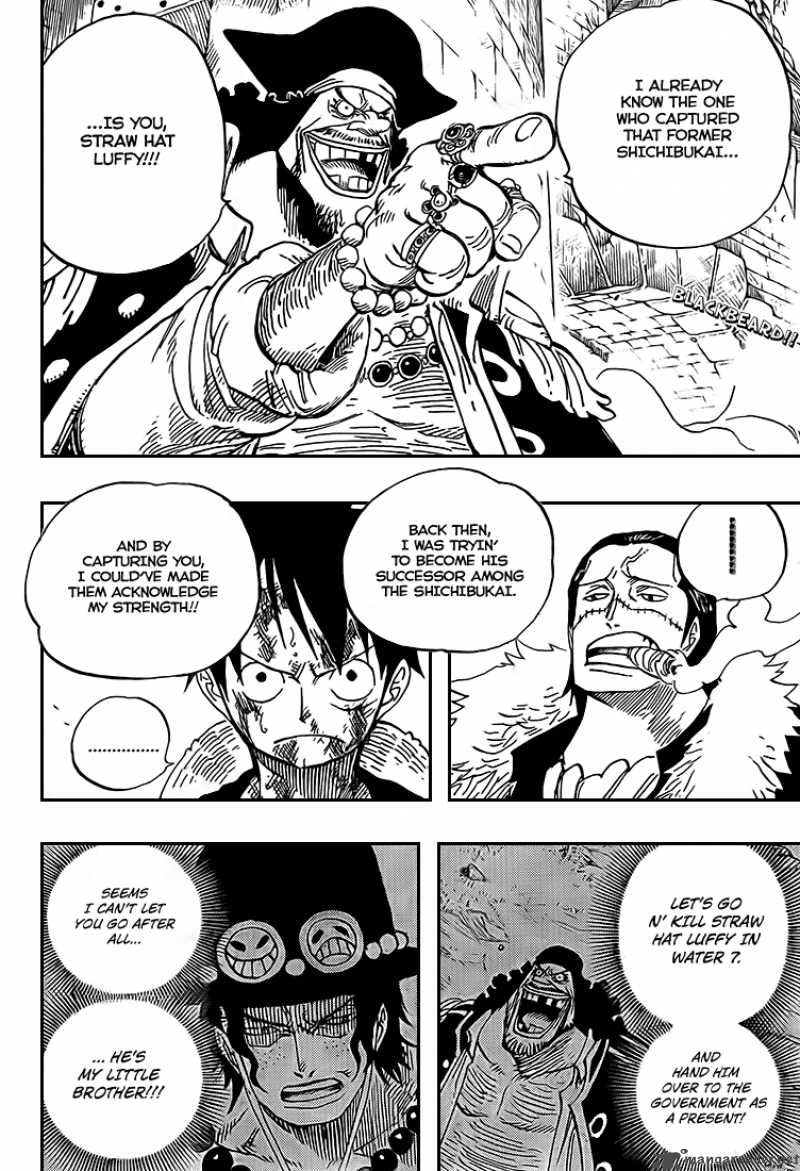 One Piece Chapter 544 - Page 3 in English