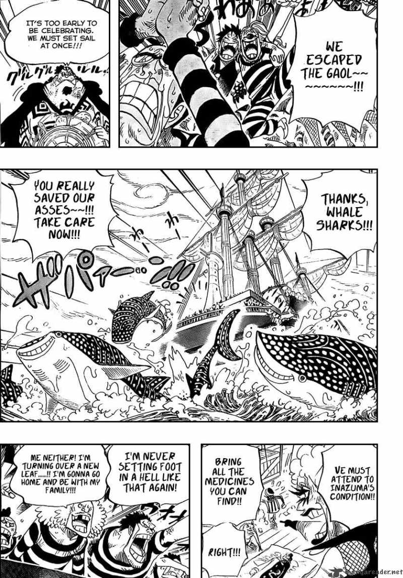 One Piece Chapter 548 - Page 3 in English