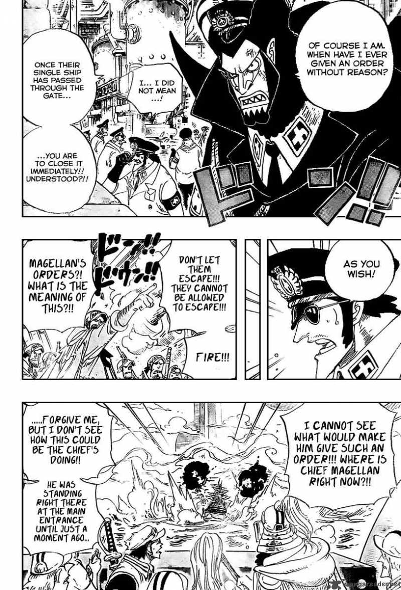 One Piece Chapter 548 - Page 9 in English