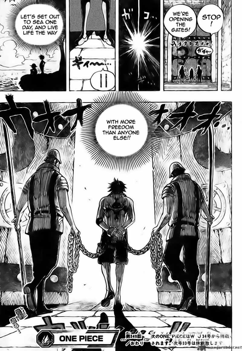 One Piece Chapter 549 - Page 20 in English