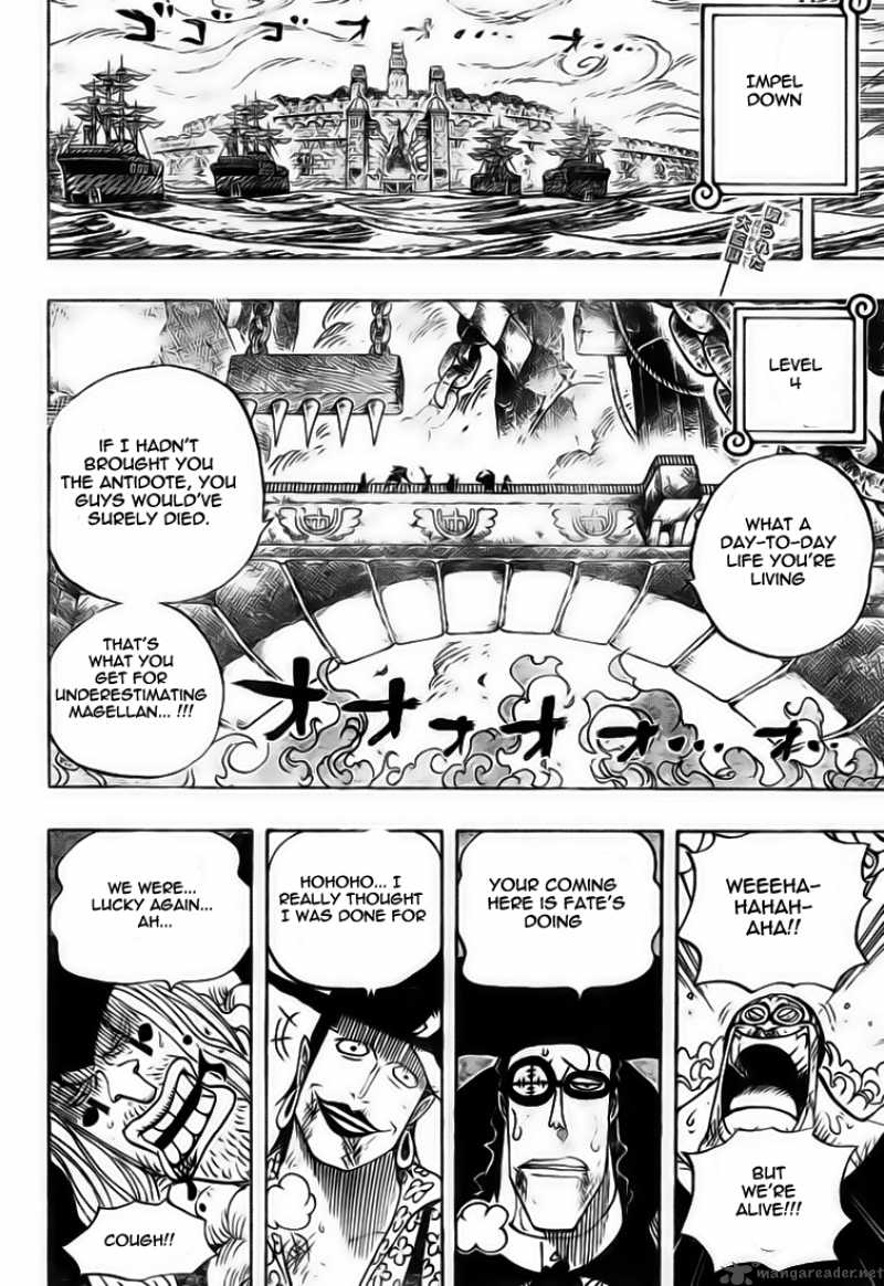 One Piece Chapter 549 - Page 3 in English