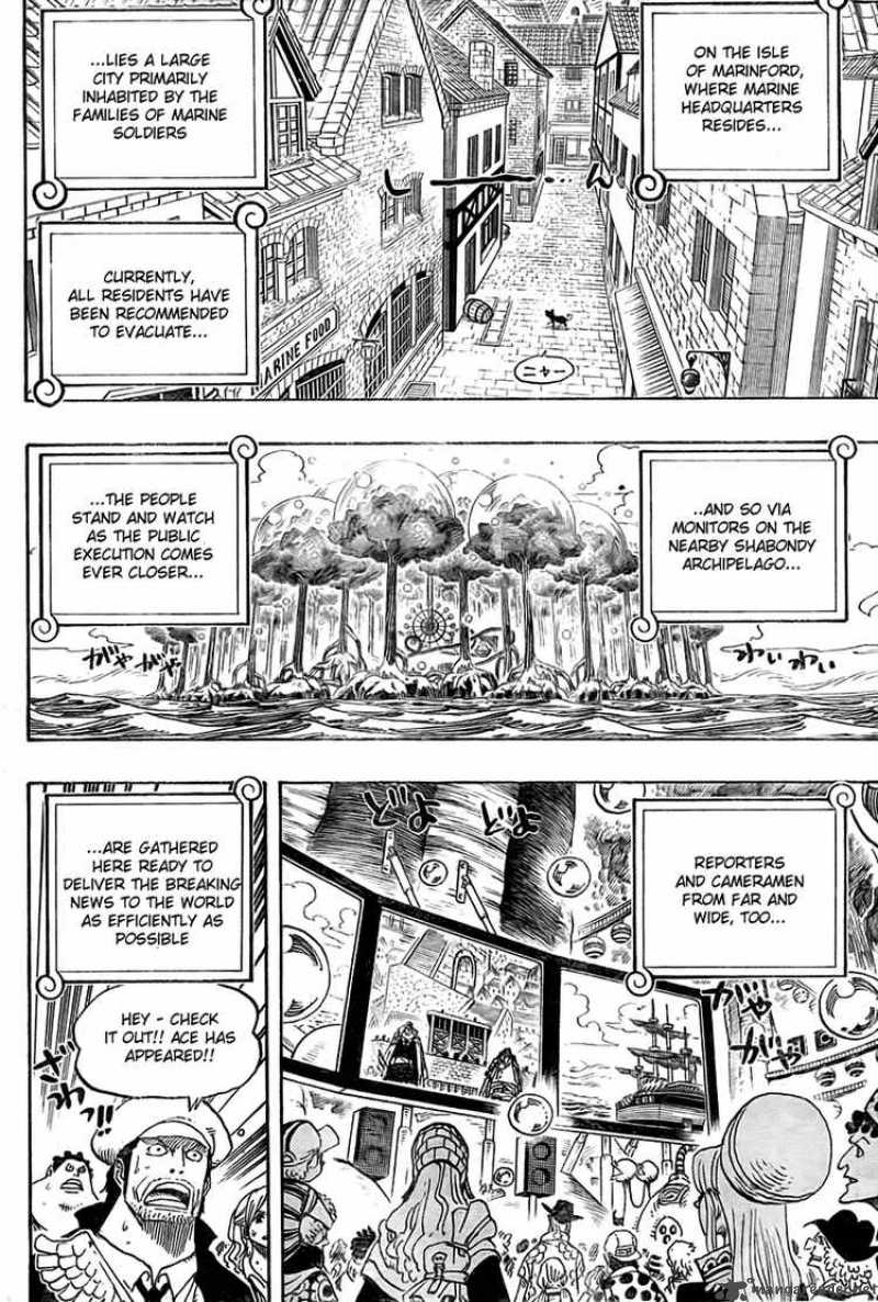 One Piece Chapter 550 - Page 4 in English