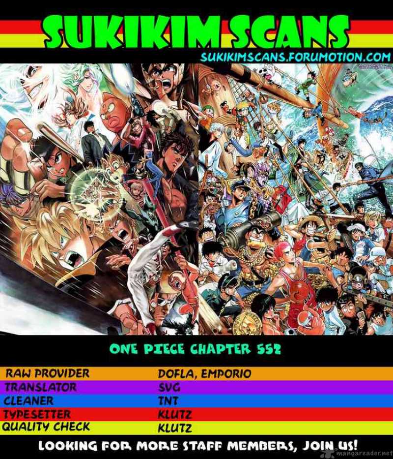 One Piece Chapter 552 - Page 17 in English