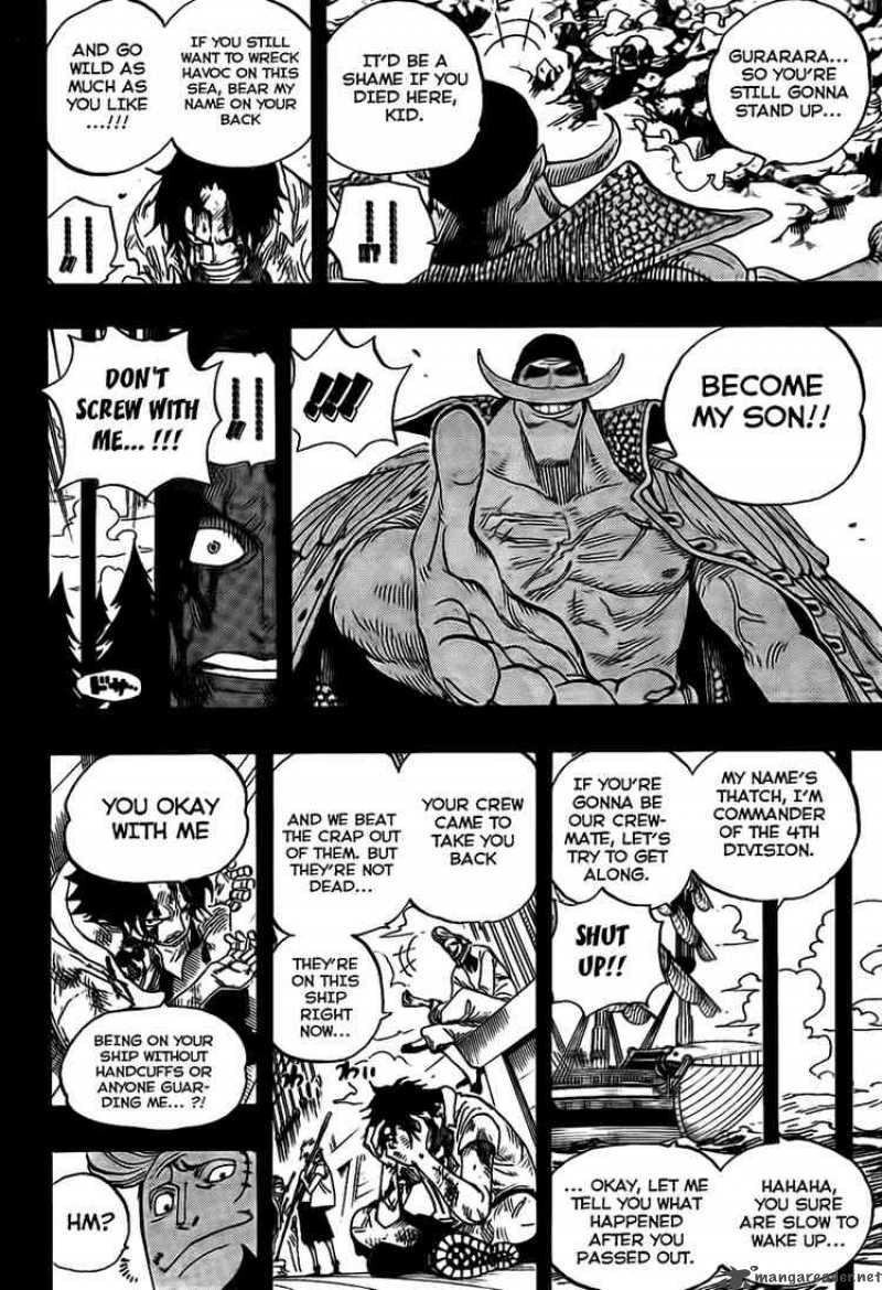 One Piece Chapter 552 - Page 8 in English