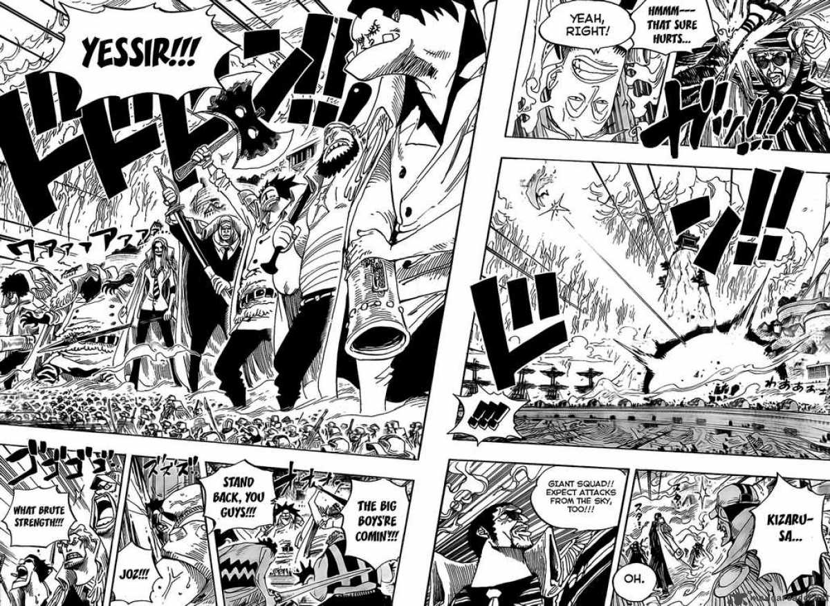 One Piece Chapter 554 - Page 3 in English