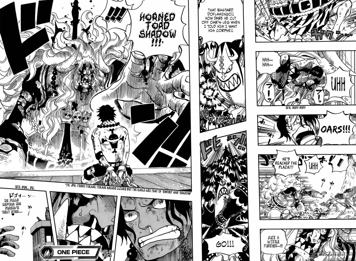 One Piece Chapter 555 - Page 11 in English