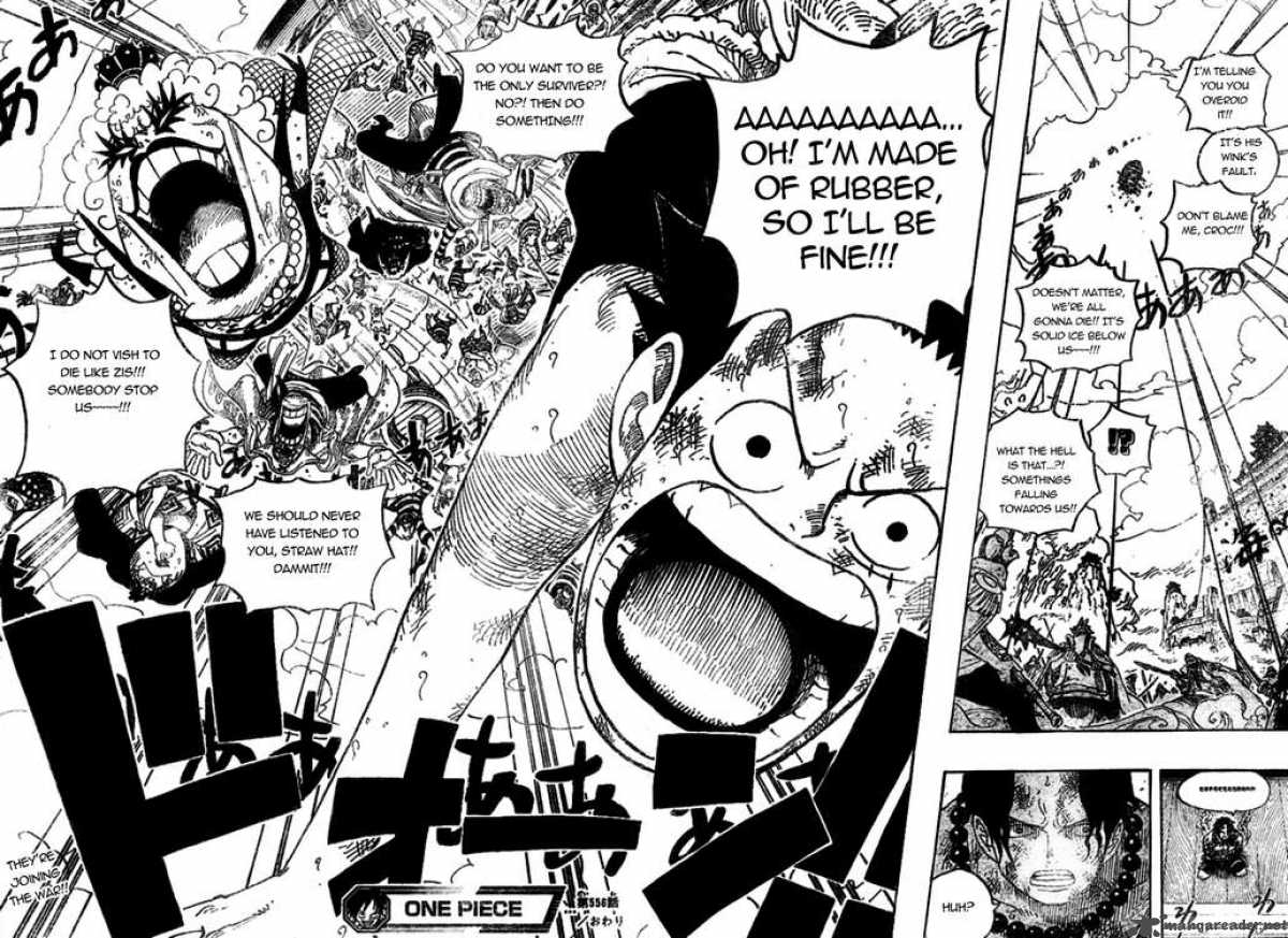 One Piece Chapter 556 - Page 12 in English