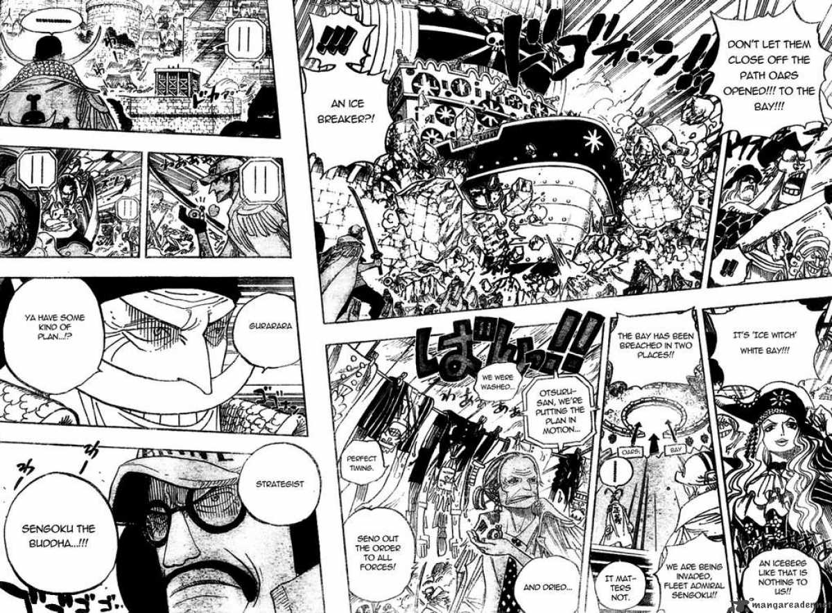 One Piece Chapter 556 - Page 9 in English