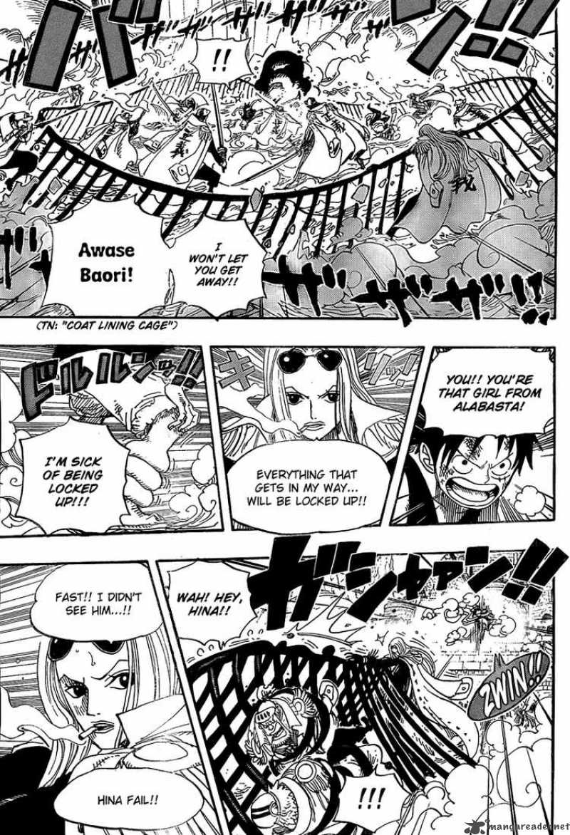 One Piece Chapter 558 - Page 6 in English