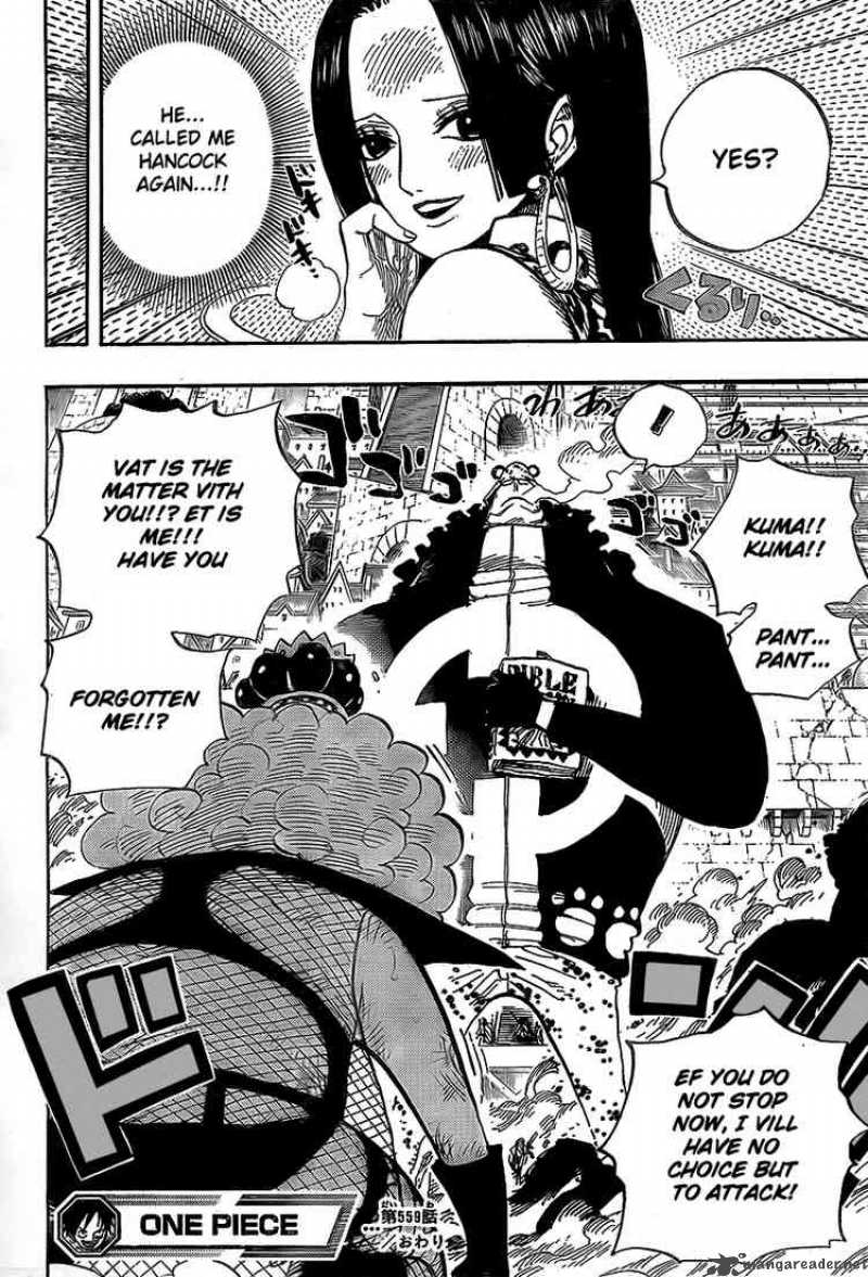One Piece Chapter 559 - Page 14 in English