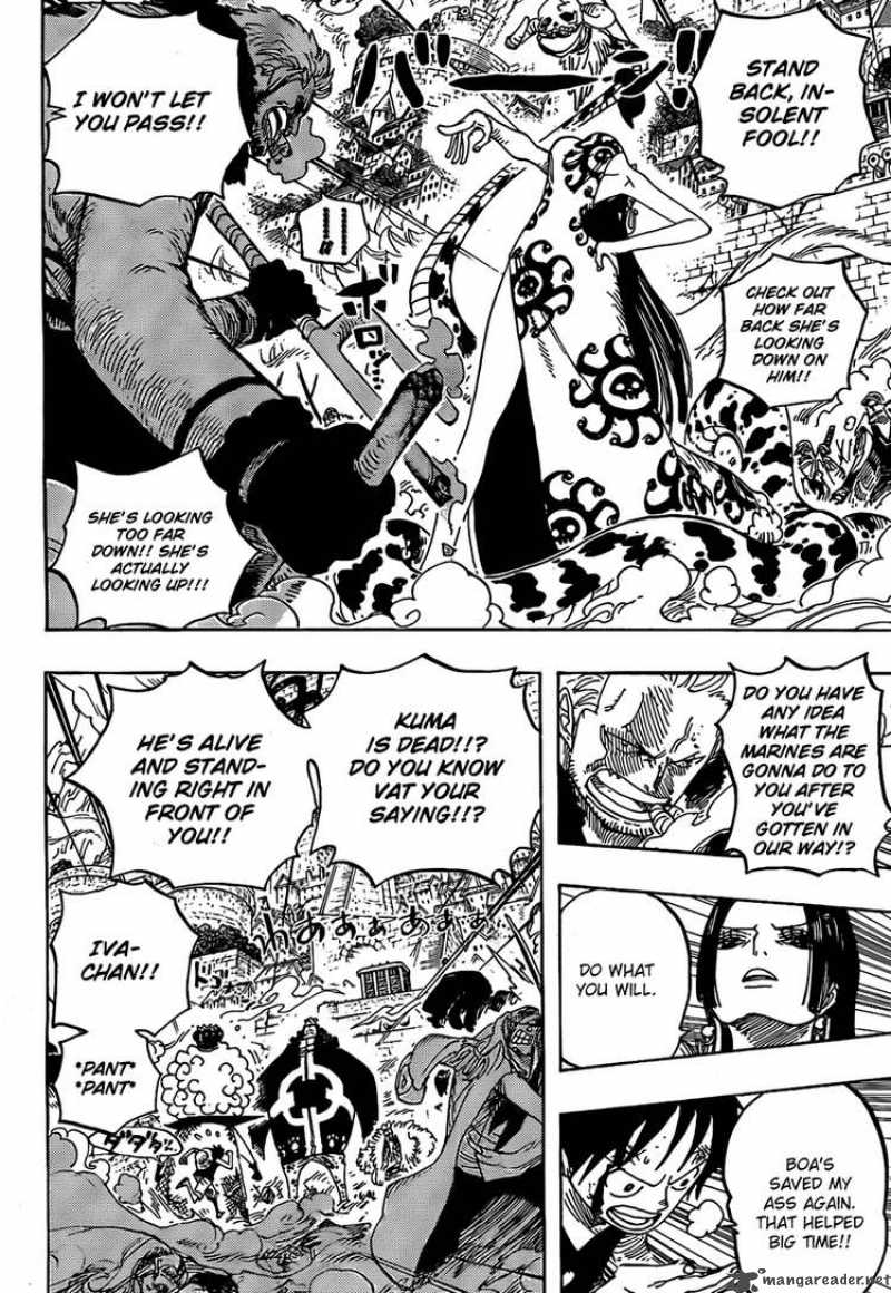 One Piece Chapter 560 - Page 4 in English