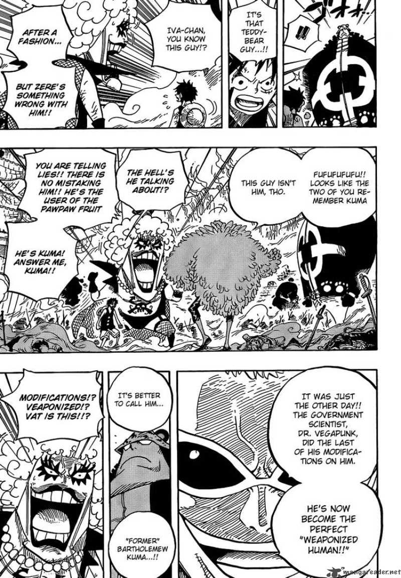 One Piece Chapter 560 - Page 5 in English