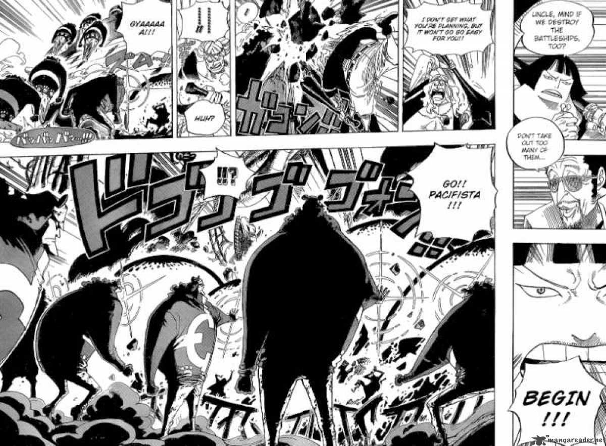 One Piece Chapter 562 - Page 4 in English