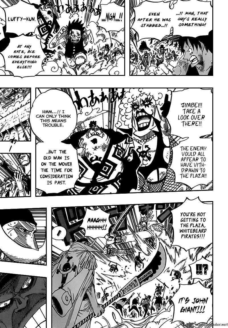 One Piece Chapter 564 - Page 5 in English