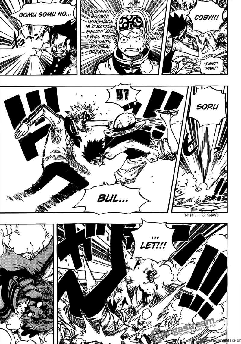 One Piece Chapter 569 - Page 4 in English