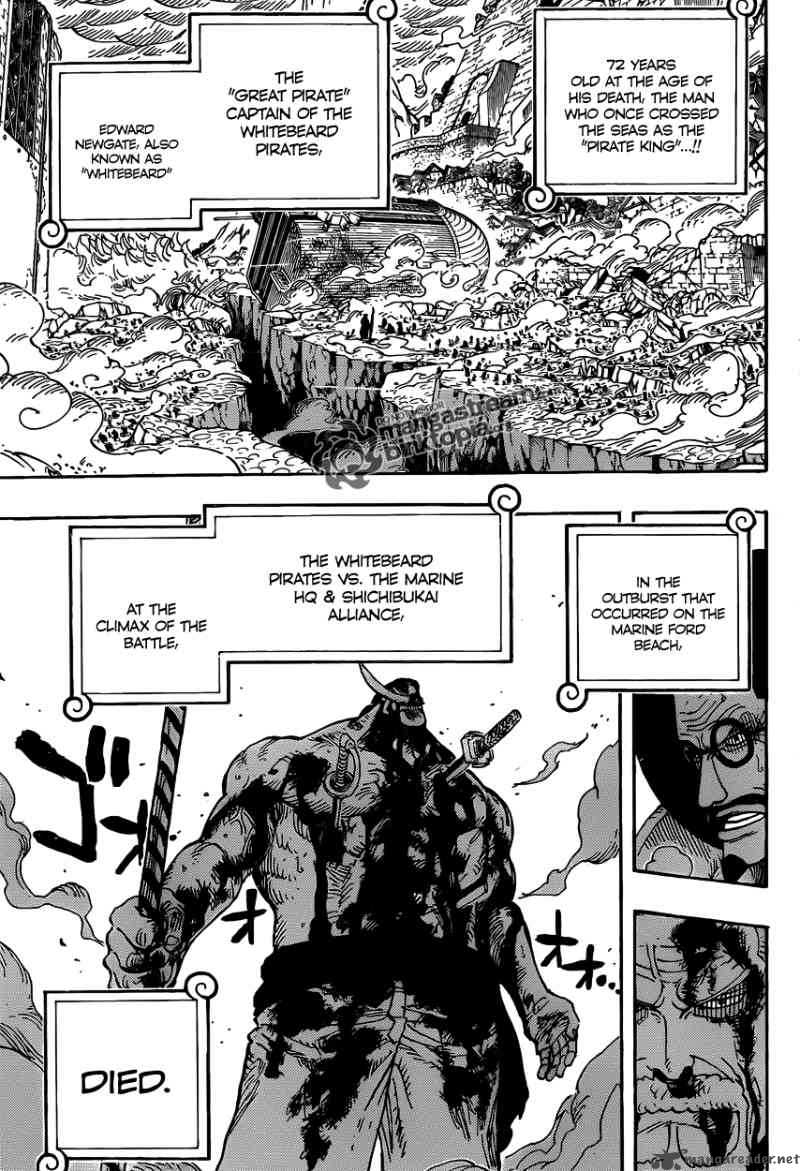 One Piece Chapter 577 - Page 3 in English