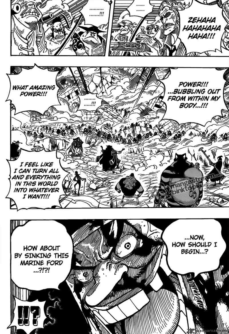 One Piece Chapter 578 - Page 4 in English