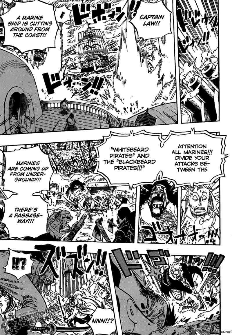 One Piece Chapter 579 - Page 3 in English