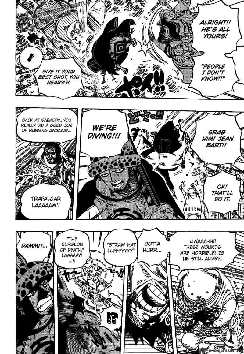 One Piece Chapter 579 - Page 8 in English