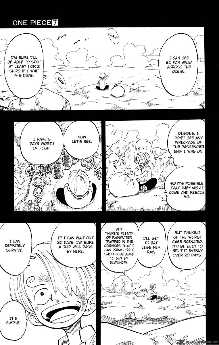 One Piece Chapter 58 - Page 3 in English