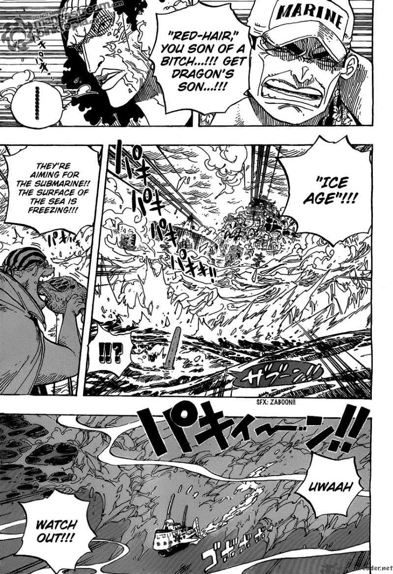 One Piece Chapter 580 - Page 5 in English