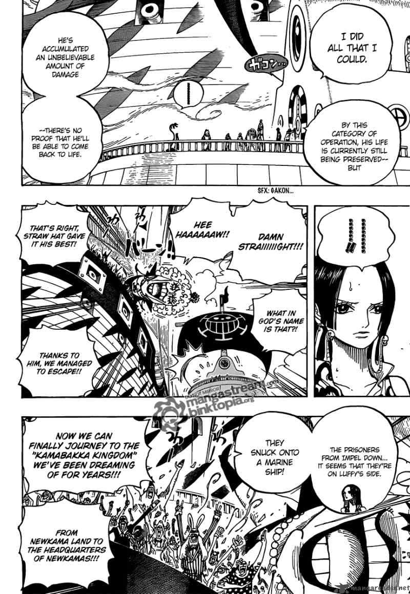 One Piece Chapter 581 - Page 10 in English