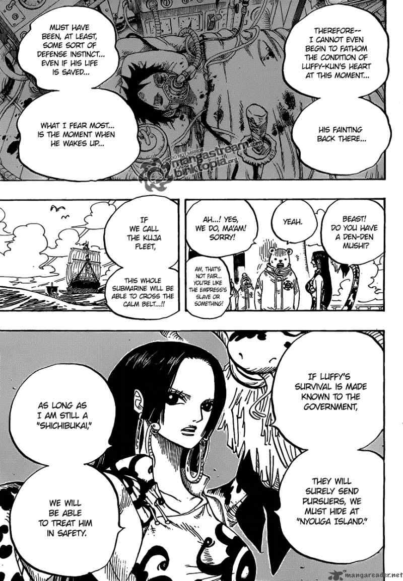 One Piece Chapter 581 - Page 13 in English