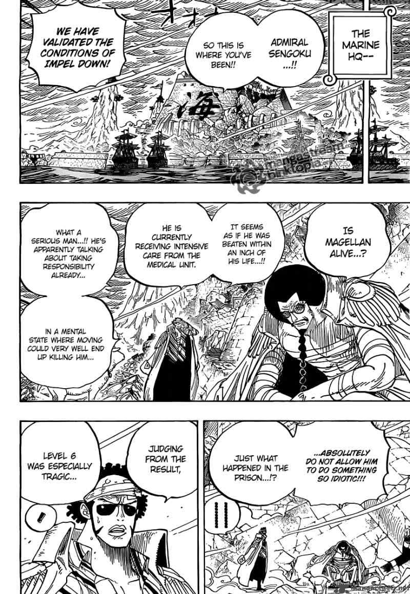 One Piece Chapter 581 - Page 14 in English