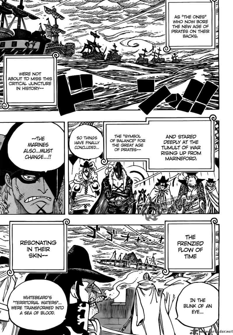 One Piece Chapter 581 - Page 3 in English