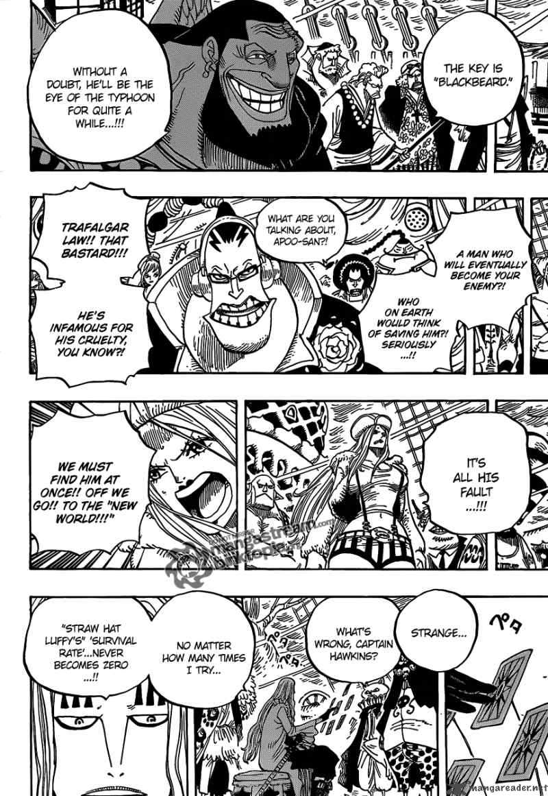 One Piece Chapter 581 - Page 4 in English