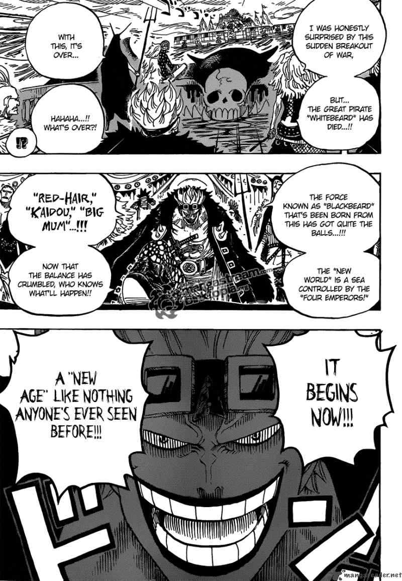 One Piece Chapter 581 - Page 5 in English