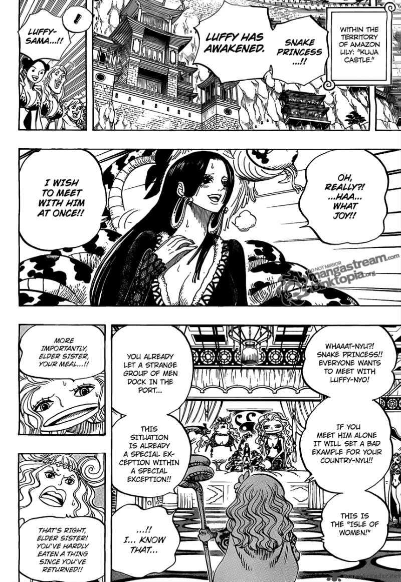 One Piece Chapter 582 - Page 6 in English
