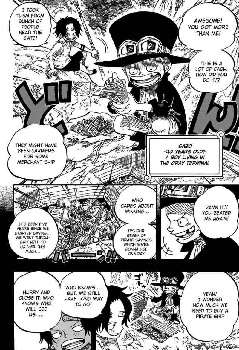 One Piece Chapter 583 - Page 12 in English
