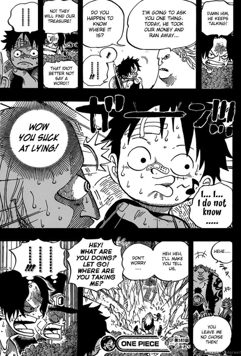One Piece Chapter 583 - Page 17 in English