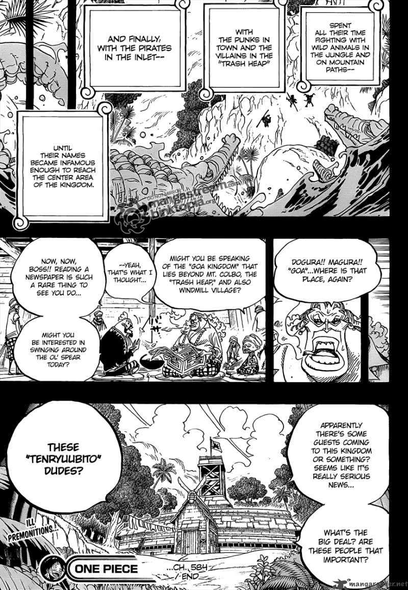 One Piece Chapter 584 - Page 17 in English