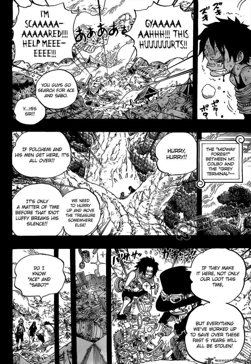 One Piece Chapter 584 - Page 4 in English