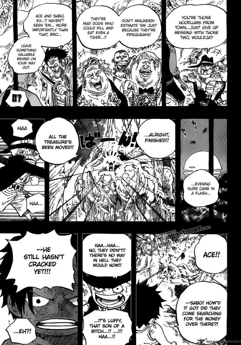 One Piece Chapter 584 - Page 5 in English