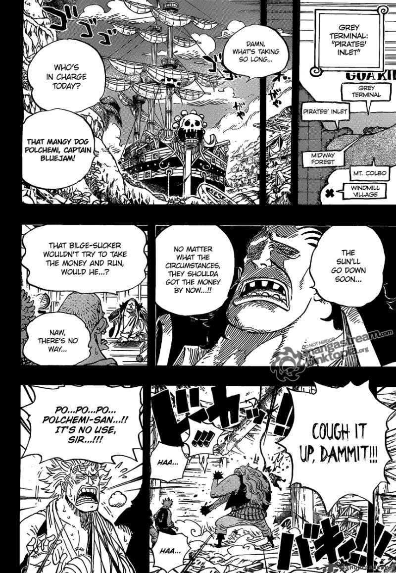 One Piece Chapter 584 - Page 6 in English