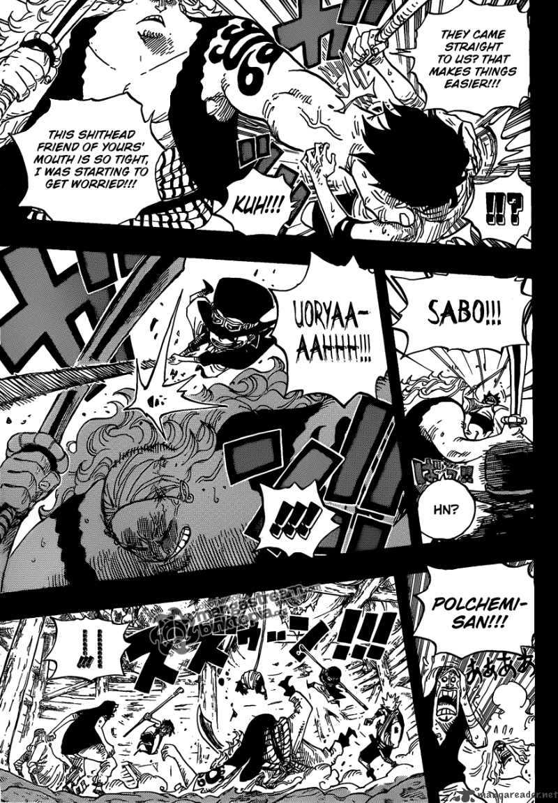 One Piece Chapter 584 - Page 9 in English