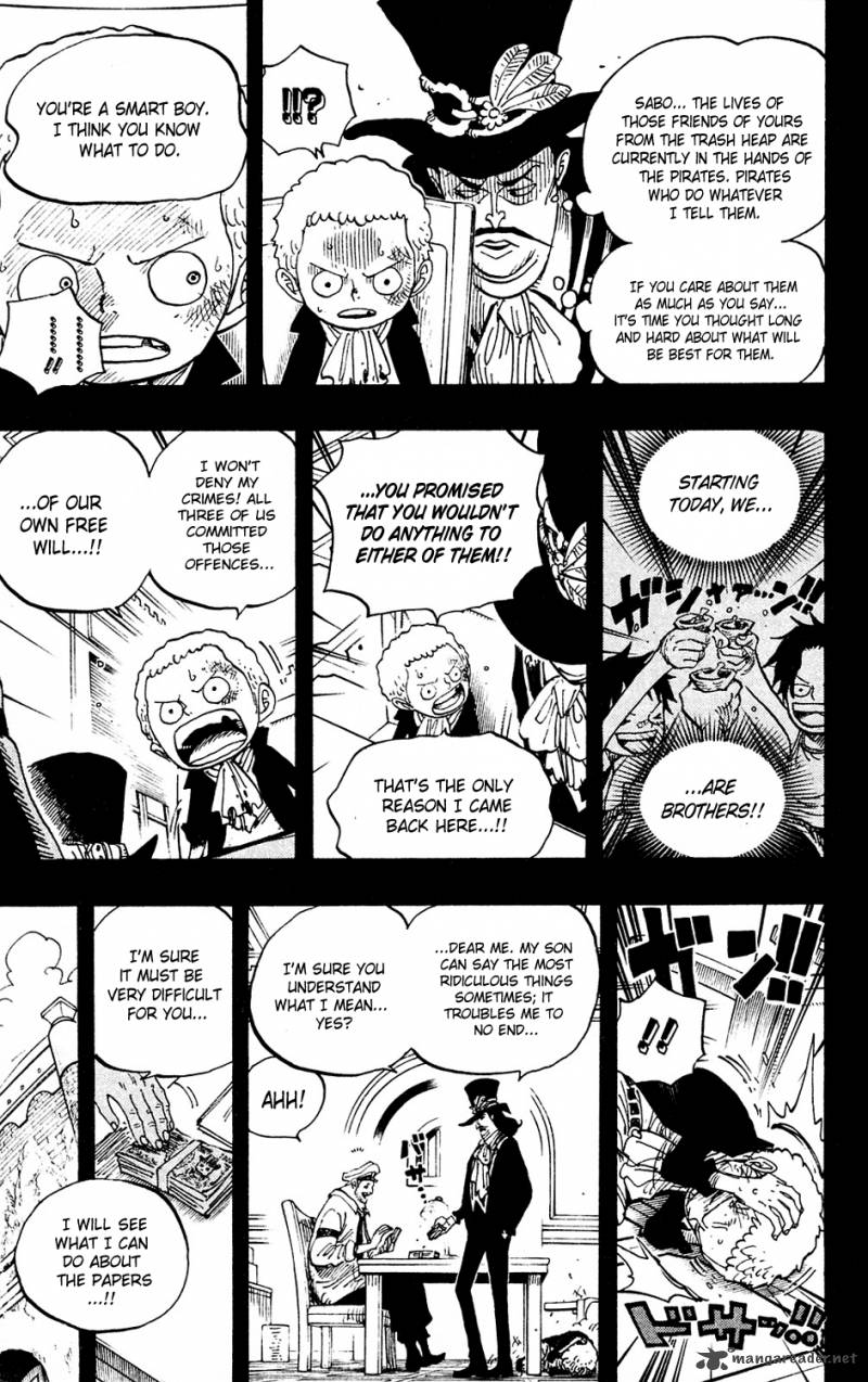 One Piece Chapter 586 - Page 5 in English