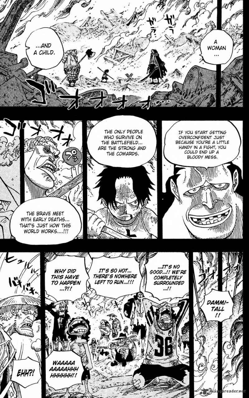 One Piece Chapter 587 - Page 13 in English