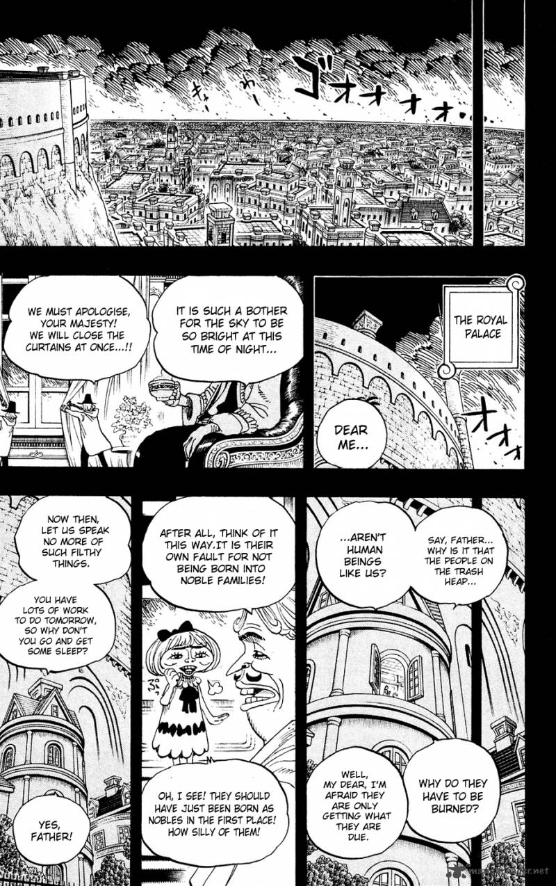 One Piece Chapter 587 - Page 3 in English