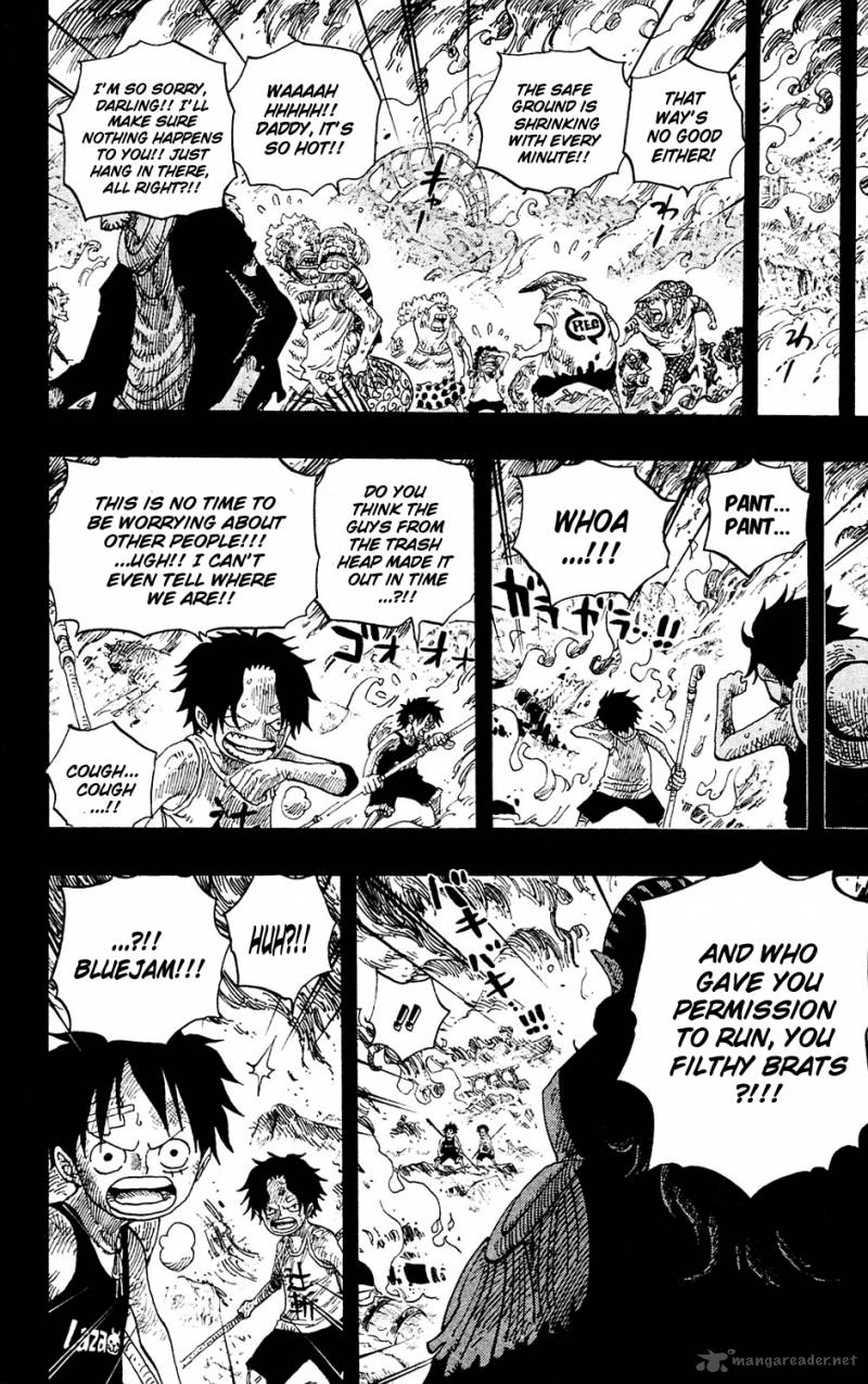 One Piece Chapter 587 - Page 4 in English