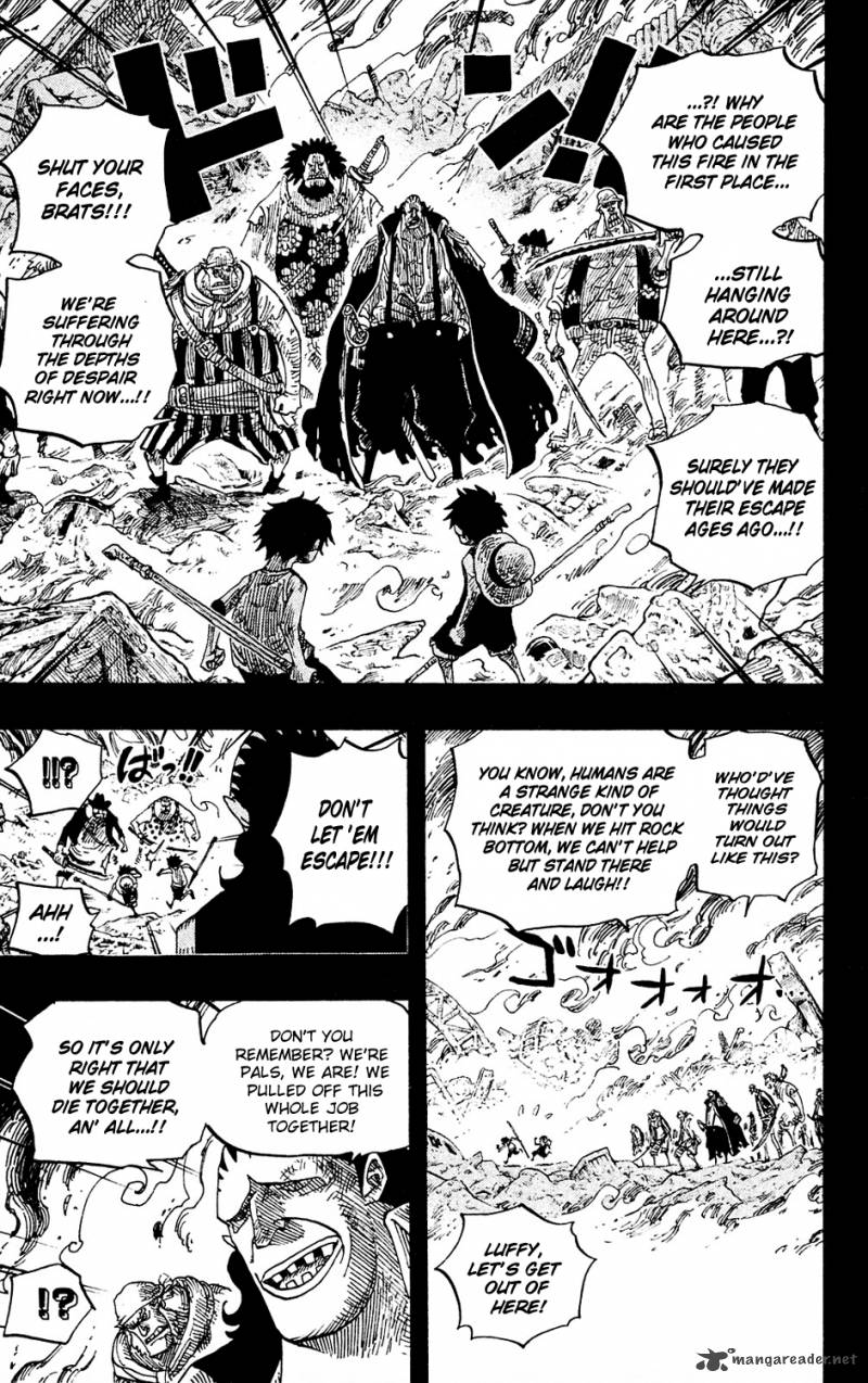 One Piece Chapter 587 - Page 5 in English