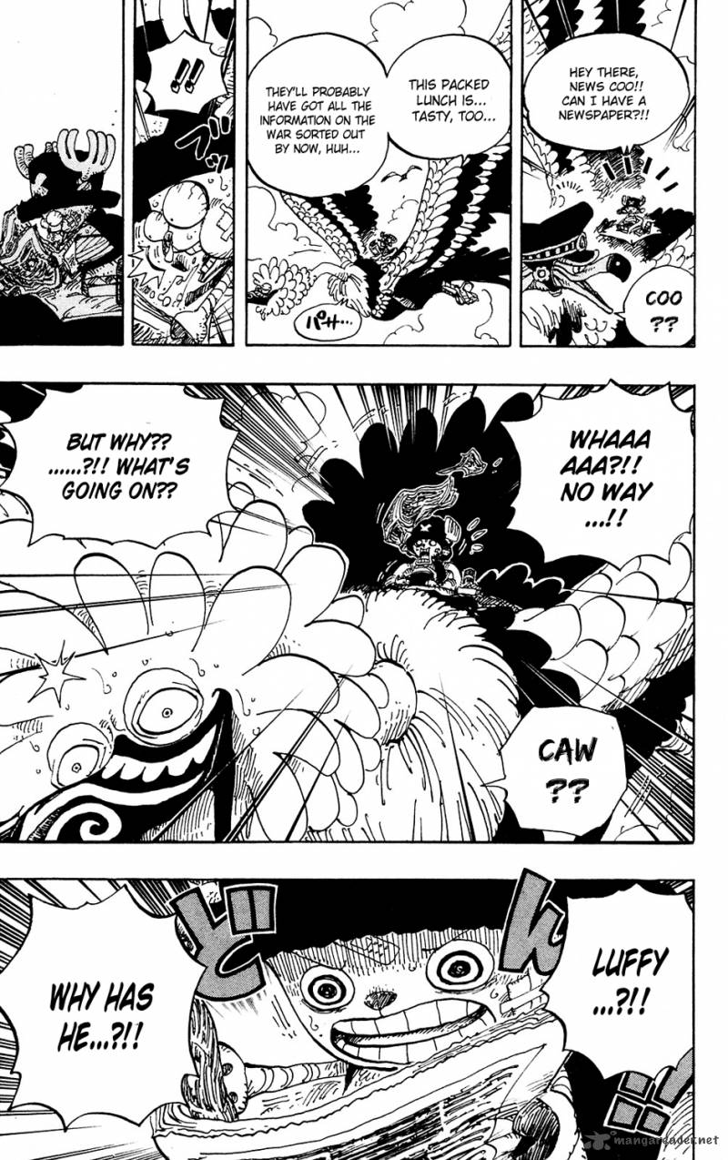 One Piece Chapter 591 - Page 19 in English