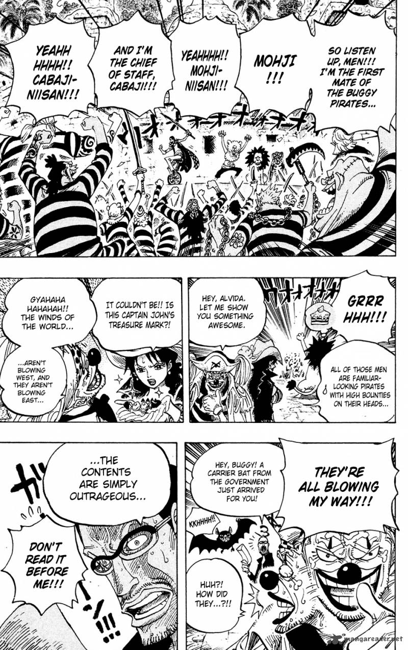 One Piece Chapter 593 - Page 19 in English