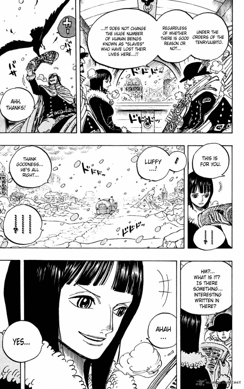 One Piece Chapter 593 - Page 5 in English