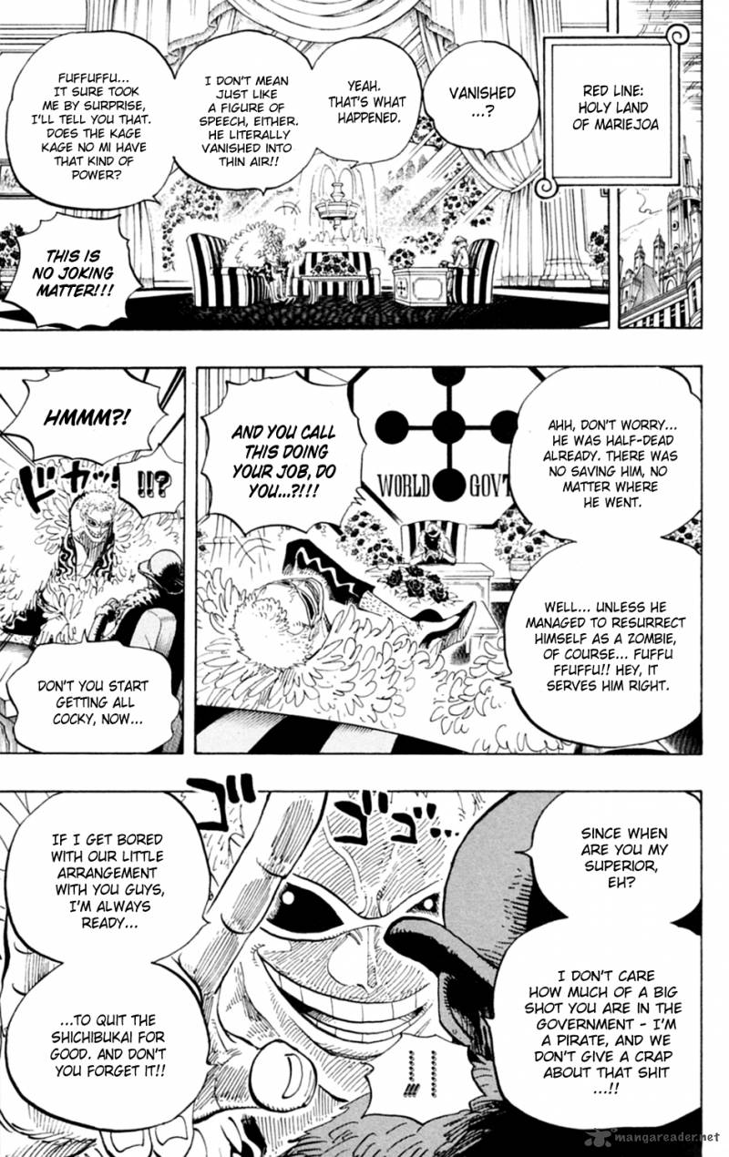 One Piece Chapter 595 - Page 19 in English