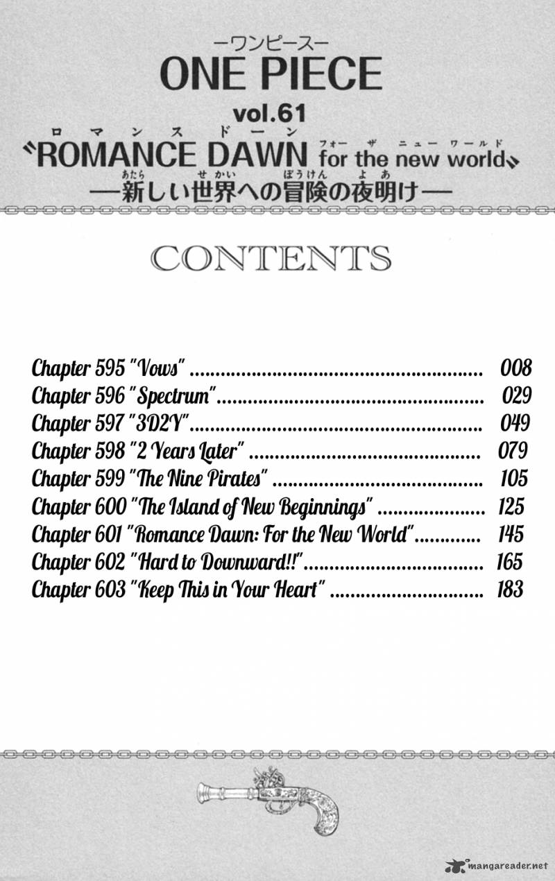 One Piece Chapter 595 - Page 7 in English
